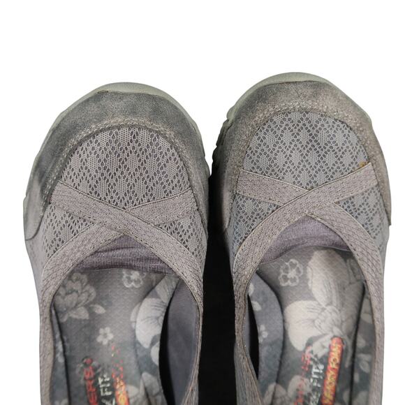 Skechers Shoes Womens 6 Slip On Relaxed Fit Biker Skim Sneaker Loafer Comfort - Picture 7 of 11